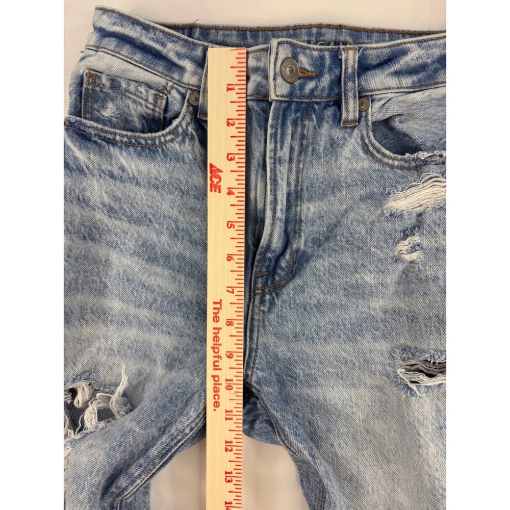 American Eagle Mom Jeans Size 2 Comfort Stretch Waistband - Picture 8 of 9